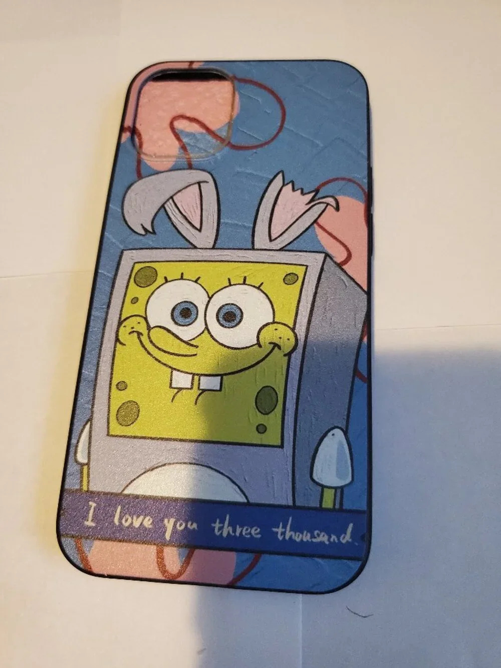 NEW SPONGEBOB SQUARE PANTS STARBITDOT PLASTIC PHONE CASE